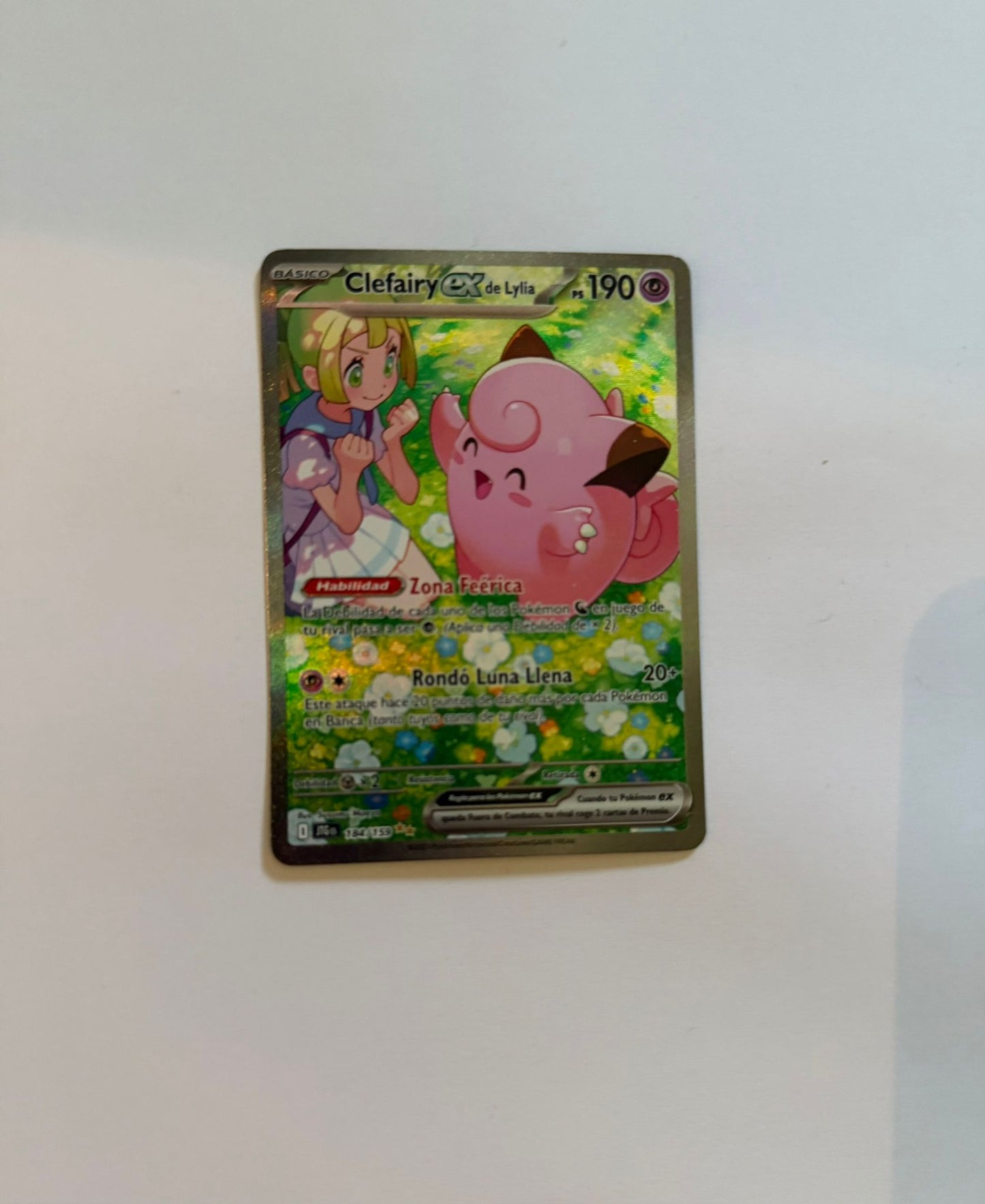 Lillie's Clefairy EX 184/159 (en español)